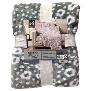 Taylor Leopard Grey - Member's Mark Soft & Luxurious Generously Sized 60" x 70"